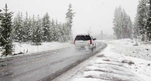 Accidents are common on Oregon's roads in the winter